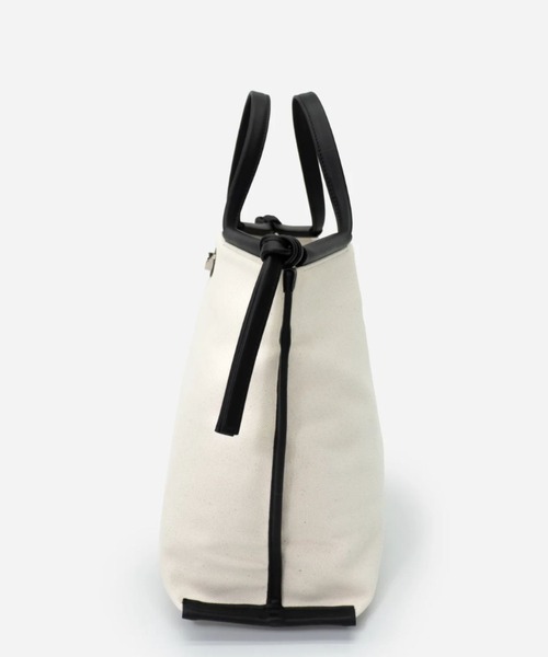 Rouge vif（ルージュヴィフ）の「【SOMEWHERE STUDIO/サムウェア ステュディオ】COTTAGE-TOTE トートバッグ（トートバッグ・レディース・ブラック/キャメル・フリー）」の19枚目の写真