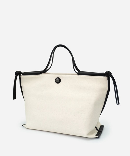 Rouge vif（ルージュヴィフ）の「【SOMEWHERE STUDIO/サムウェア ステュディオ】COTTAGE-TOTE トートバッグ（トートバッグ・レディース・ブラック/キャメル・フリー）」の17枚目の写真