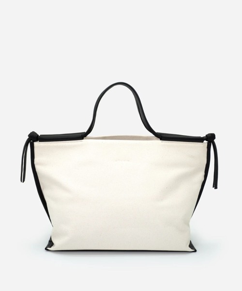 Rouge vif（ルージュヴィフ）の「【SOMEWHERE STUDIO/サムウェア ステュディオ】COTTAGE-TOTE トートバッグ（トートバッグ・レディース・ブラック/キャメル・フリー）」の20枚目の写真