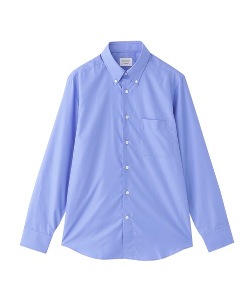 MACKINTOSH PHILOSOPHY（ﾏｯｷﾝﾄｯｼｭ ﾌｨﾛｿﾌｨｰ）の「【WEB&一部店舗限定】トロッター ボタンダウンシャツ 無地/ストライプ/ギンガム（シャツ/ブラウス・メンズ・ブルー系その他3/ライトブルー/チャコールグレー/ブルー/ホワイト・36/40/38/42）」の4枚目の写真