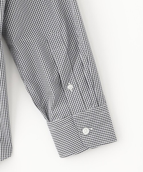 MACKINTOSH PHILOSOPHY（ﾏｯｷﾝﾄｯｼｭ ﾌｨﾛｿﾌｨｰ）の「【WEB&一部店舗限定】トロッター ボタンダウンシャツ 無地/ストライプ/ギンガム（シャツ/ブラウス・メンズ・ブルー系その他3/ライトブルー/チャコールグレー/ブルー/ホワイト・36/40/38/42）」の8枚目の写真