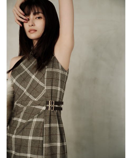 FRAY I.D アメスリカットアウトワンピース アメスリカットアウトワンピース(マキシ・ロングワンピース