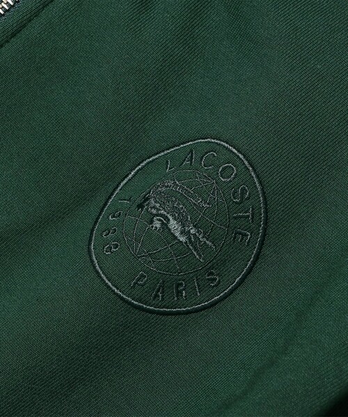 LACOSTE（ラコステ）の「【別注】LACOSTE / フルジップパーカー（パーカー・メンズ・ネイビー/グレー/グリーン・5/4/3/2）」の5枚目の写真