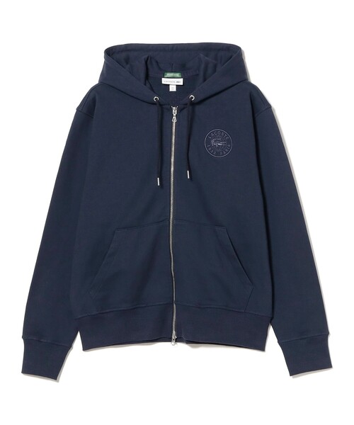 LACOSTE（ラコステ）の「【別注】LACOSTE / フルジップパーカー（パーカー・メンズ・ネイビー/グレー/グリーン・5/4/3/2）」の14枚目の写真