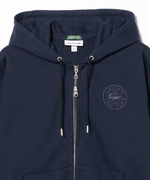LACOSTE（ラコステ）の「【別注】LACOSTE / フルジップパーカー（パーカー・メンズ・ネイビー/グレー/グリーン・5/4/3/2）」の13枚目の写真