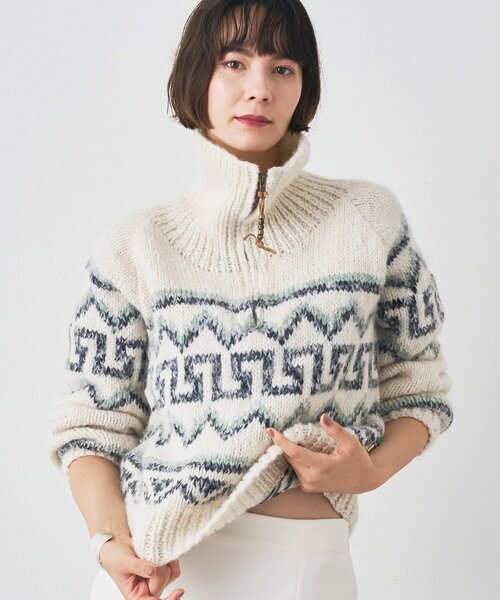 BSBEE】カウチンZIP ニット（ニット/セーター）｜Whim Gazette（ウィム