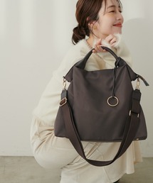 natural couture | ショルダー付き2WAY A4トート(トートバッグ)