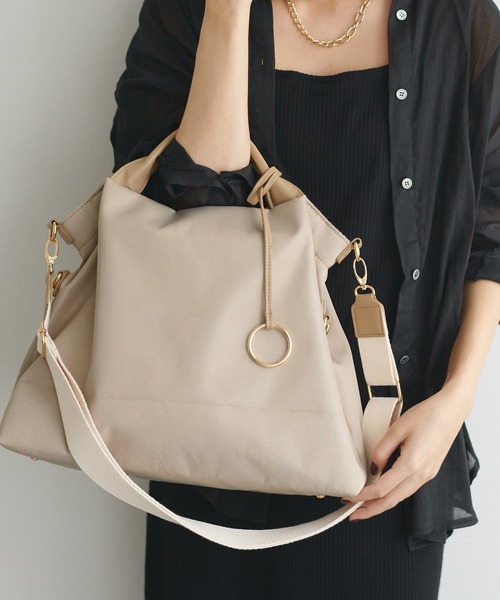 ショルダー付き2WAY A4トート（トートバッグ）｜natural couture