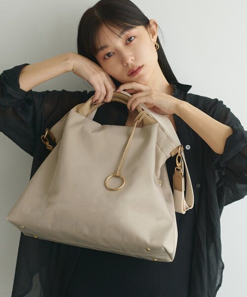 ショルダー付き2WAY A4トート（トートバッグ）｜natural couture