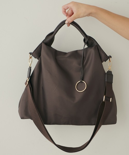 ショルダー付き2WAY A4トート（トートバッグ）｜natural couture