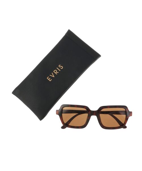 EVRIS（エヴリス）の「ワイドフレームサングラス（サングラス・レディース・ブラック/ブラウン・FREE）」の12枚目の写真