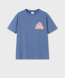 【Paul Smith】半袖カットソー ブルーボーダー コットン ブルー ウィメンズ ミックス ボーダー 半袖Tシャツ