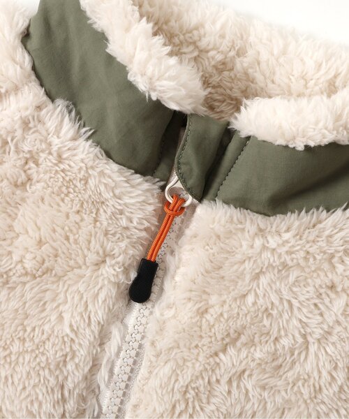 BREEZE（ブリーズ）の「【リンク】ファーフリースジャケット（ブルゾン・キッズ・ターコイズブルー/アイボリー/ブラック/レインボー/ピンク/ベージュ・140/150/160/90/100/110/120/130）」の21枚目の写真