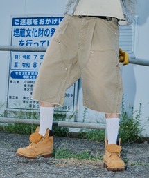 CONZ | DUCK DOUBLE KNEE CURVED LEG SHORTS(その他パンツ)