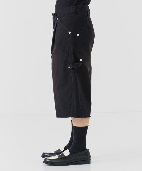 CONZ（コンズ）の「DUCK DOUBLE KNEE CURVED LEG SHORTS（その他パンツ・メンズ・ベージュ/ブラック/グレー・3/2）」の5枚目の写真