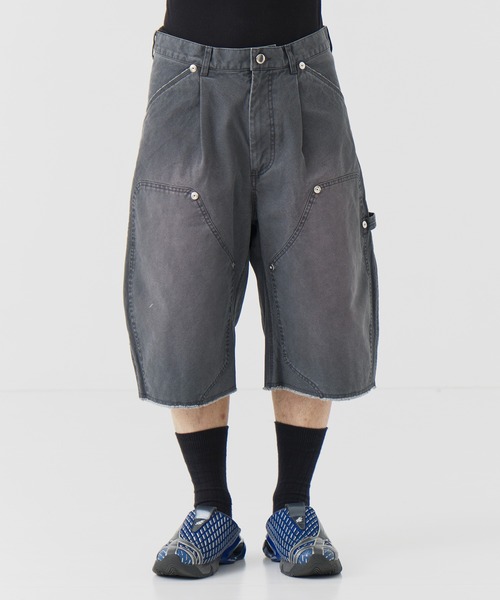 CONZ（コンズ）の「DUCK DOUBLE KNEE CURVED LEG SHORTS（その他パンツ・メンズ・ベージュ/ブラック/グレー・3/2）」の12枚目の写真