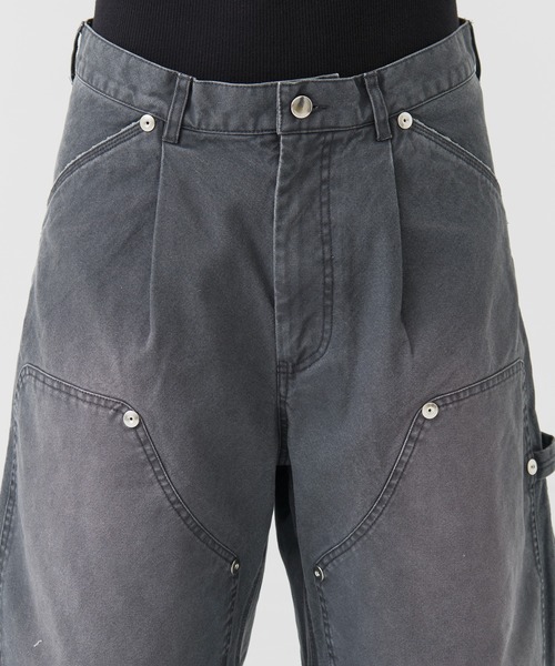 CONZ（コンズ）の「DUCK DOUBLE KNEE CURVED LEG SHORTS（その他パンツ・メンズ・ベージュ/ブラック/グレー・3/2）」の15枚目の写真