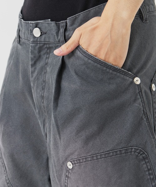 CONZ（コンズ）の「DUCK DOUBLE KNEE CURVED LEG SHORTS（その他パンツ・メンズ・ベージュ/ブラック/グレー・3/2）」の16枚目の写真