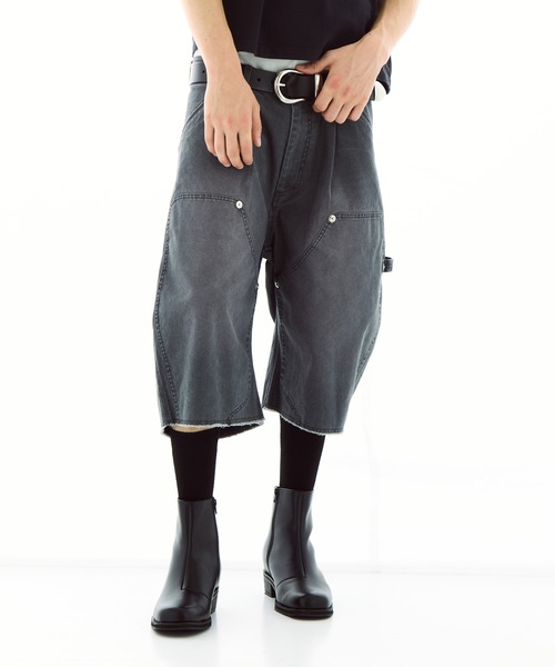 DUCK DOUBLE KNEE CURVED LEG SHORTS（その他パンツ）｜CONZ（コンズ