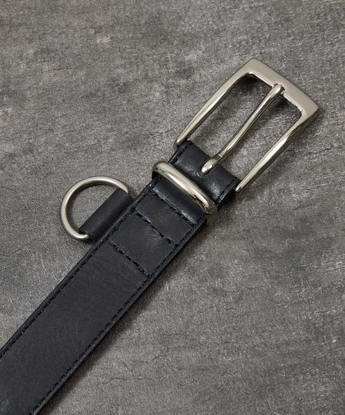 PADRONE（パドローネ）の「PADRONE パドローネ / WITH D-RING LEATHER BELT モストロレザーDリングベルト / PA9995-5014（ベルト・メンズ・ブラック・FREE）」の6枚目の写真