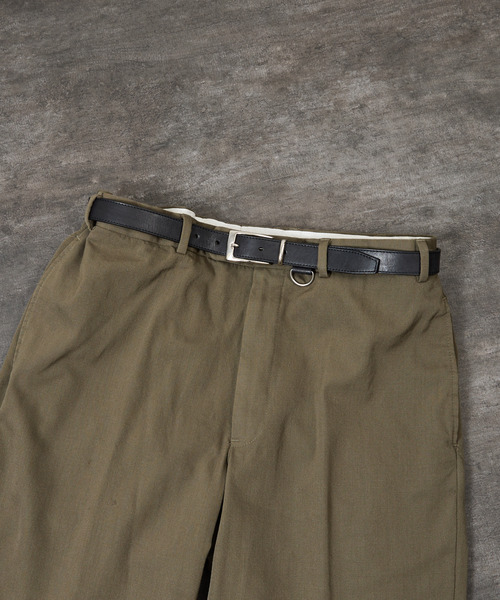 PADRONE（パドローネ）の「PADRONE パドローネ / WITH D-RING LEATHER BELT モストロレザーDリングベルト / PA9995-5014（ベルト・メンズ・ブラック・FREE）」の10枚目の写真