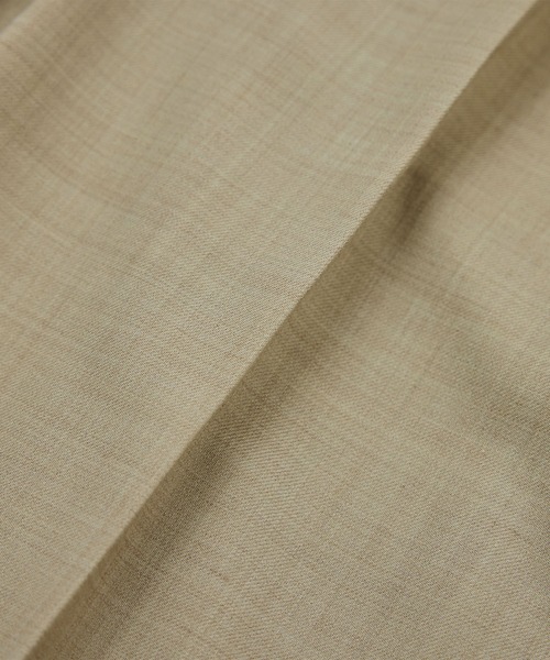 ROPE'（ロペ）の「【洗える】ウール混ツイル ベルト付きツータックワイドパンツ/セットアップ対応【WEB・一部店舗限定】（その他パンツ・レディース・ベージュ/ブラック・36/38）」の19枚目の写真