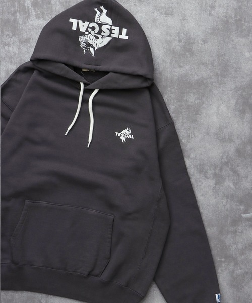 The Endless Summer（エンドレスサマー）の「TES CAL LOCAL SWEAT PARKA / スウェットパーカー（パーカー・メンズ・ホワイト/チャコール/ネイビー/ブラック/グレー・SMALL/MEDIUM/LARGE/X-LARGE）」の4枚目の写真