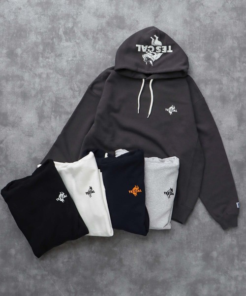 The Endless Summer（エンドレスサマー）の「TES CAL LOCAL SWEAT PARKA / スウェットパーカー（パーカー・メンズ・ホワイト/チャコール/ネイビー/ブラック/グレー・SMALL/MEDIUM/LARGE/X-LARGE）」の6枚目の写真