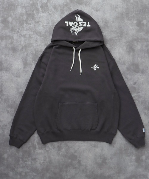 The Endless Summer（エンドレスサマー）の「TES CAL LOCAL SWEAT PARKA / スウェットパーカー（パーカー・メンズ・ホワイト/チャコール/ネイビー/ブラック/グレー・SMALL/MEDIUM/LARGE/X-LARGE）」の19枚目の写真