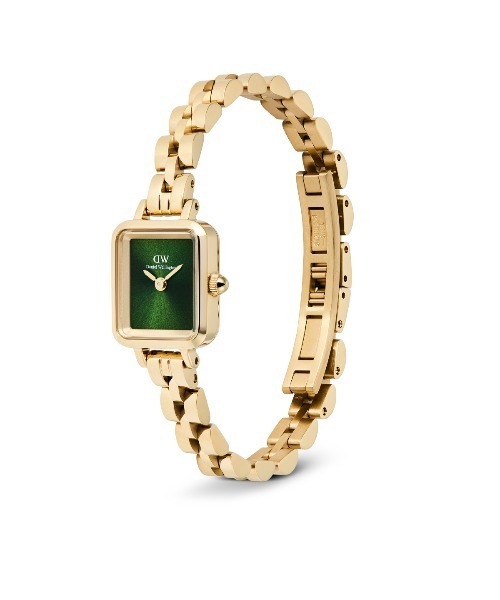 Daniel Wellington（ダニエルウェリントン）の「Quadro Mini 15.4x18.2MM Arch 3-Link レーディス腕時計 ゴールド（アナログ腕時計・レディース・イエローゴールド/ゴールド系その他/ゴールド系その他2・ONESIZE）」の5枚目の写真