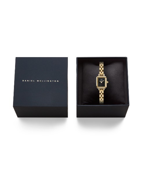Daniel Wellington（ダニエルウェリントン）の「Quadro Mini 15.4x18.2MM Arch 3-Link レーディス腕時計 ゴールド（アナログ腕時計・レディース・イエローゴールド/ゴールド系その他/ゴールド系その他2・ONESIZE）」の10枚目の写真
