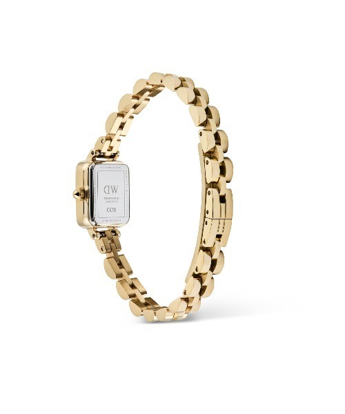 Daniel Wellington（ダニエルウェリントン）の「Quadro Mini 15.4x18.2MM Arch 3-Link レーディス腕時計 ゴールド（アナログ腕時計・レディース・イエローゴールド/ゴールド系その他/ゴールド系その他2・ONESIZE）」の11枚目の写真