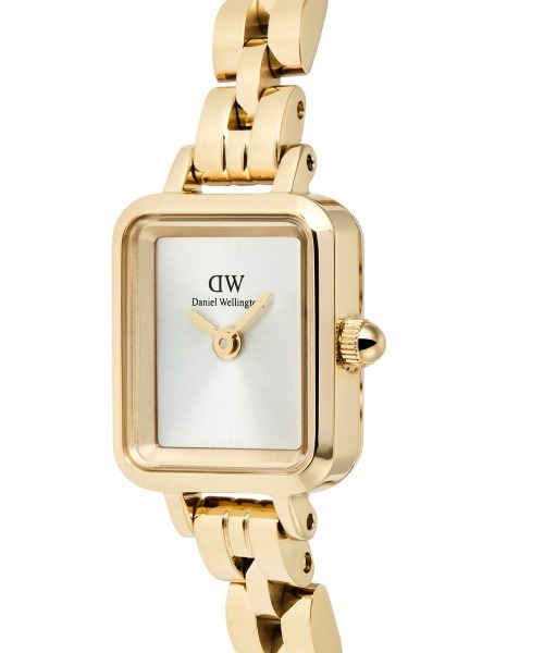 Daniel Wellington（ダニエルウェリントン）の「Quadro Mini 15.4x18.2MM Arch 3-Link レーディス腕時計 ゴールド（アナログ腕時計・レディース・イエローゴールド/ゴールド系その他/ゴールド系その他2・ONESIZE）」の6枚目の写真