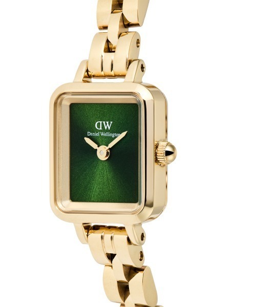Daniel Wellington（ダニエルウェリントン）の「Quadro Mini 15.4x18.2MM Arch 3-Link レーディス腕時計 ゴールド（アナログ腕時計・レディース・イエローゴールド/ゴールド系その他/ゴールド系その他2・ONESIZE）」の4枚目の写真