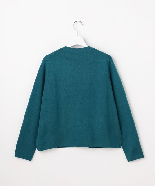 J.PRESS（ジェイプレス）の「WORETED WOOL BLEND カーディガン（カーディガン/ボレロ・レディース・ワイン系/ライトグレー系/ネイビー系/パイングリーン系・MEDIUM/LARGE）」の17枚目の写真