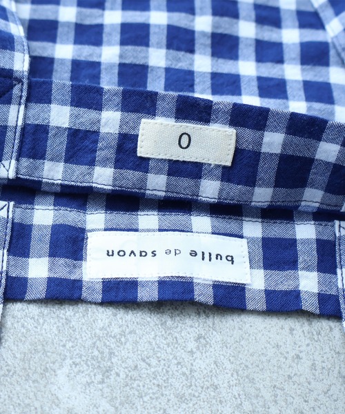 bulle de savon（ビュルデサボン）の「△トートバッグ(S)（トートバッグ・レディース・ネイビー系・FREE）」の9枚目の写真