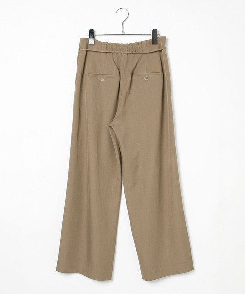 BAYFLOW（ベイフロー）の「ウエストリボンタックパンツ（その他パンツ・レディース・ベージュ/ブラック/グレー・FREE）」の14枚目の写真