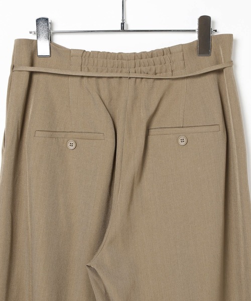 BAYFLOW（ベイフロー）の「ウエストリボンタックパンツ（その他パンツ・レディース・ベージュ/ブラック/グレー・FREE）」の18枚目の写真