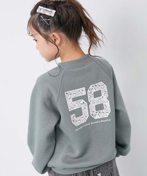 VOGUE ネイビー ロゴ　トレーナー　スウェット VOGUE』ロゴ刺繍スウェット ネイビー×ネイビーロゴ – VOGUE