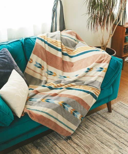 BAYFLOW（ベイフロー）の「BFフリースブランケットM 25AW（ブランケット・メンズ・グレー系/ブラウン系/ホワイト系その他/ブラック系/ホワイト系その他2/ブルー・ONE SIZE）」の13枚目の写真