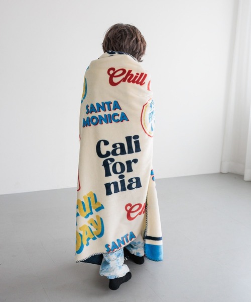 BAYFLOW（ベイフロー）の「BFフリースブランケットM 25AW（ブランケット・メンズ・グレー系/ブラウン系/ホワイト系その他/ブラック系/ホワイト系その他2/ブルー・ONE SIZE）」の15枚目の写真