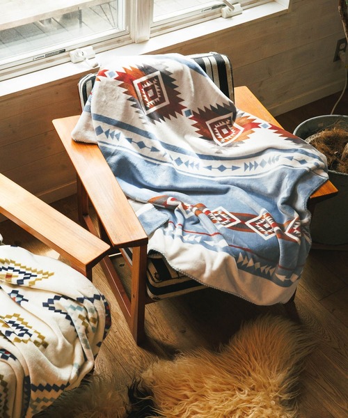 BAYFLOW（ベイフロー）の「BFフリースブランケットM 25AW（ブランケット・メンズ・グレー系/ブラウン系/ホワイト系その他/ブラック系/ホワイト系その他2/ブルー・ONE SIZE）」の20枚目の写真