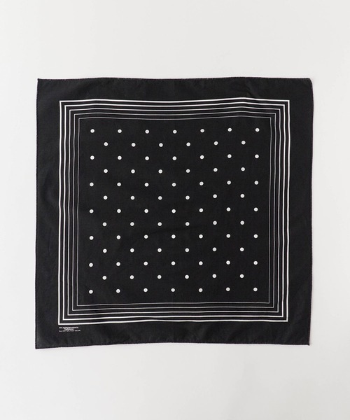 TAKAHIROMIYASHITATheSoloIst.(タカヒロミヤシタザソロイスト)の「TAKAHIROMIYASHITATheSoloIst./タカヒロミヤシタザソロイスト. bandana バンダナ(バンダナ/スカーフ・メンズ・ブラック/レッド/ネイビー・ONE SIZE)」の7枚目の写真