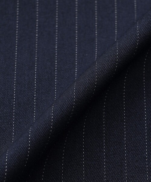 LOVELESS（ラブレス）の「ストライプ2タックバギースラックス（スラックス・メンズ・ブラック/ネイビー・L/M）」の17枚目の写真