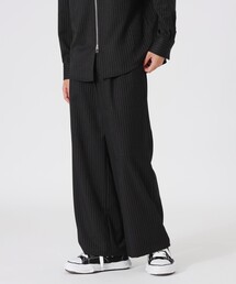 LOVELESS | ストライプ2タックバギースラックス(スラックス)