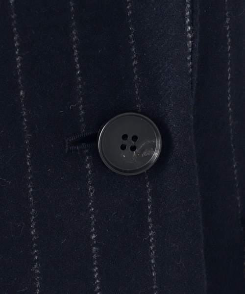 journal standard L'essage（ジャーナルスタンダードレサージュ）の「クラシックストライプジャケット（テーラードジャケット・レディース・ネイビー/チャコールグレー・FREE）」の9枚目の写真