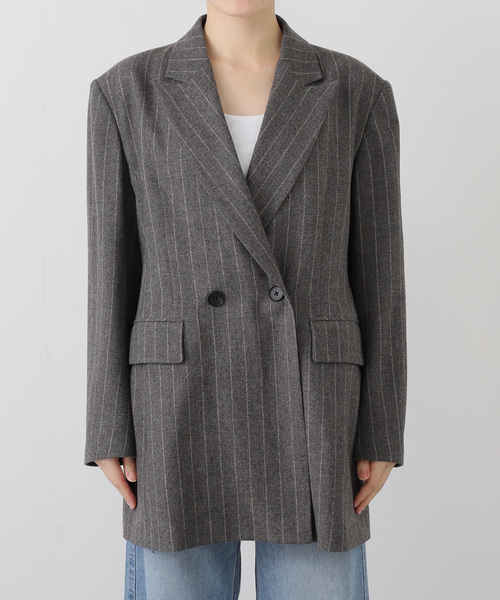 クラシックストライプジャケット（テーラードジャケット）｜journal
