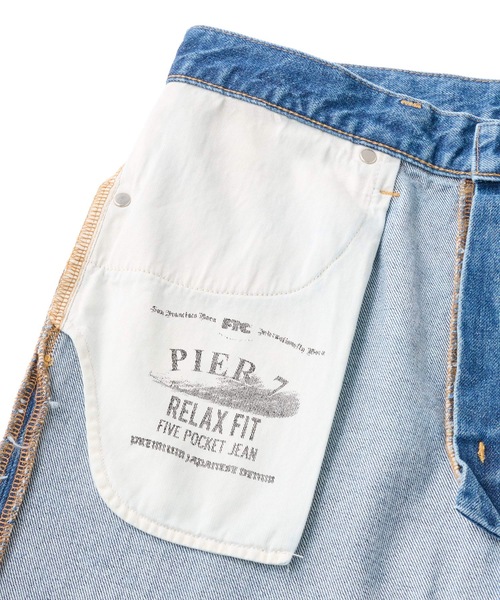 FTC（エフティーシー）の「PIER 7（デニムパンツ・メンズ・ブルー系その他/ブラック/ワンウォッシュ・SMALL/MEDIUM/LARGE/X-LARGE）」の12枚目の写真