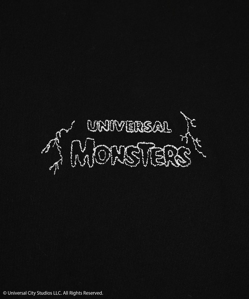 ADAM PATEK(アダムパテック)の「【ADAMPATEK/アダムパテック】Frankenstein flower stitch longsleeve ステッチロンTee(Tシャツ/カットソー・メンズ・ブラック/ホワイト・2/1)」の4枚目の写真