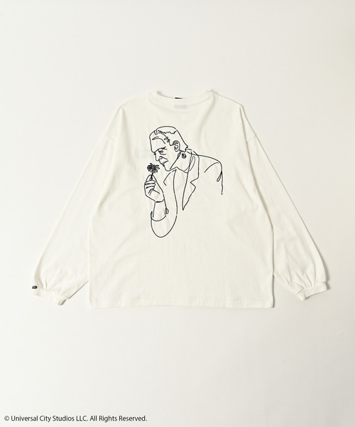 ADAM PATEK(アダムパテック)の「【ADAMPATEK/アダムパテック】Frankenstein flower stitch longsleeve ステッチロンTee(Tシャツ/カットソー・メンズ・ブラック/ホワイト・2/1)」の11枚目の写真